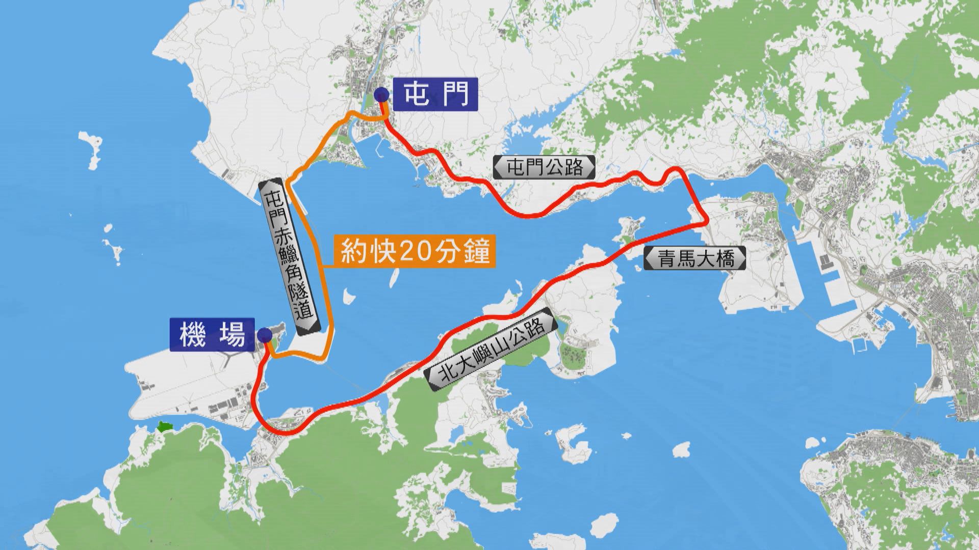 屯赤北面連接路明日啟用　居民期望新路可節省交通時間