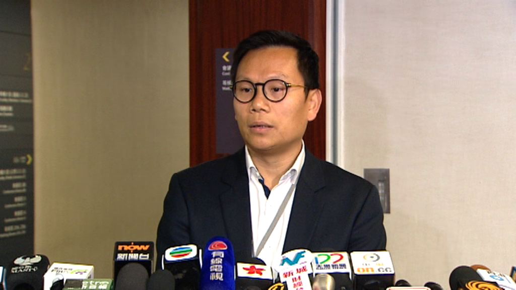 陳恒鑌反對為追工程進度追加撥款