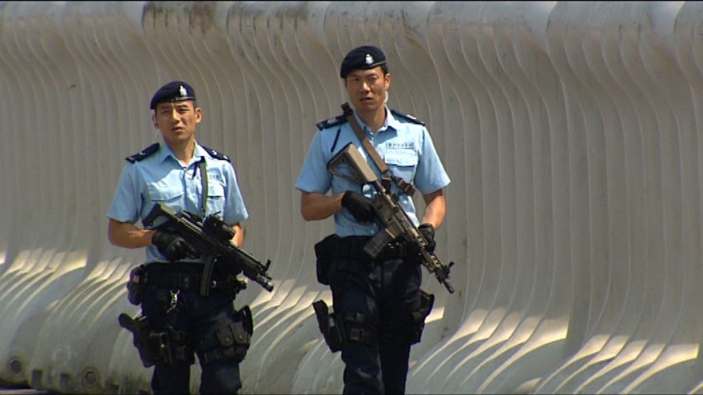 習近平訪港三天　警方嚴陣以待