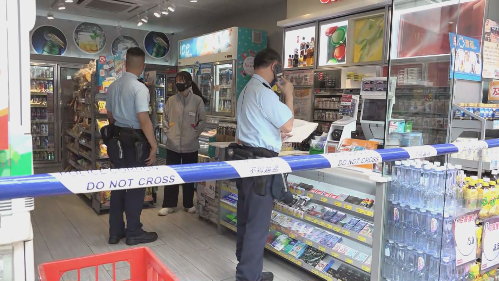 深水埗3便利店連環遇劫　警拘一涉案男子