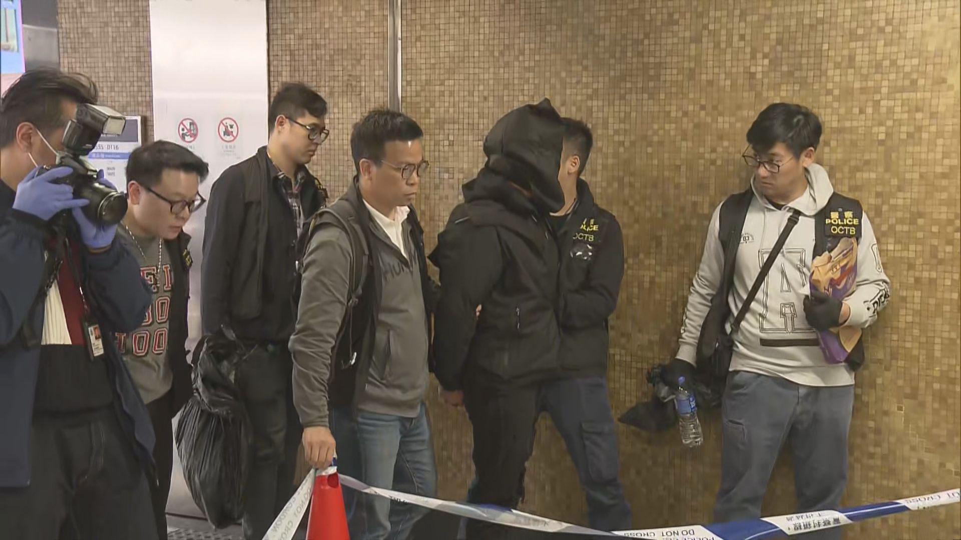 上環發生千萬劫案拘三男　部分有三合會背景