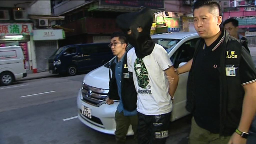 男子涉五宗行劫性工作者案被捕