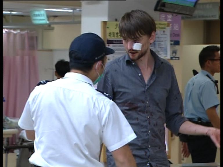 尖沙咀兩名外籍漢被劫受傷