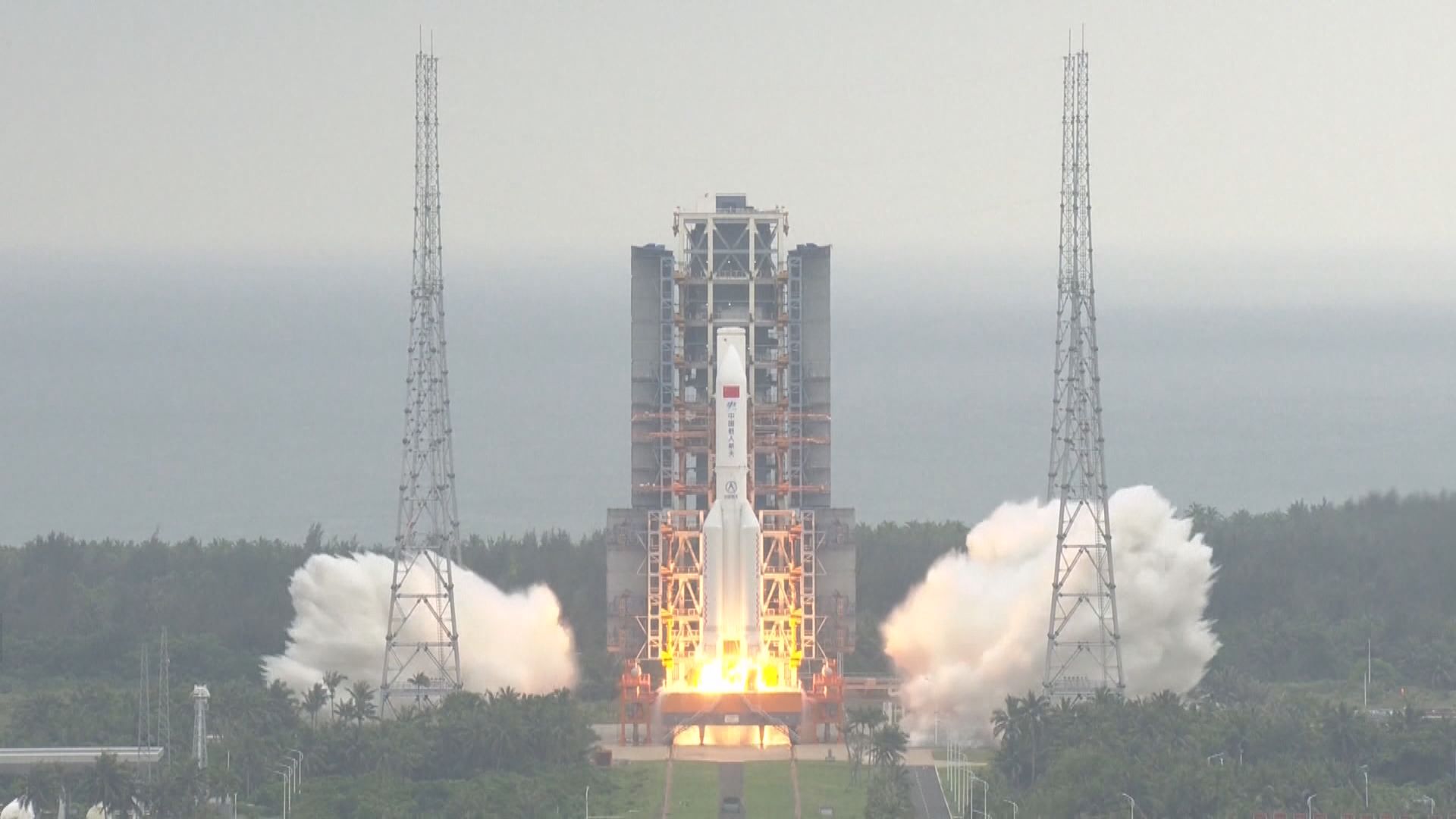 長征五號火箭料數日內重返大氣層　或有碎片墜地球