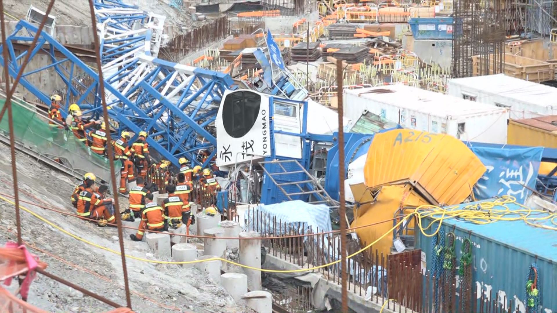 去年安達臣道地盤天秤意外　工程師分析：因承建商過程中未發現問題