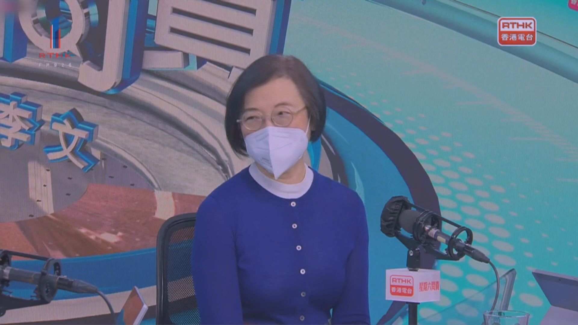 陳肇始：措施仍未放寬　長假期人流上升令人擔心