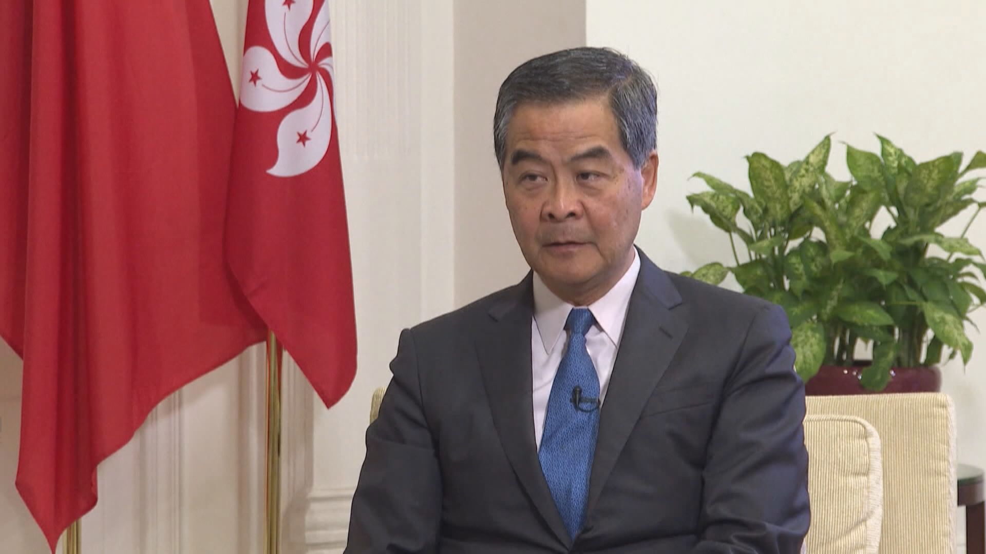 梁振英︰國安法立法遵從一國兩制