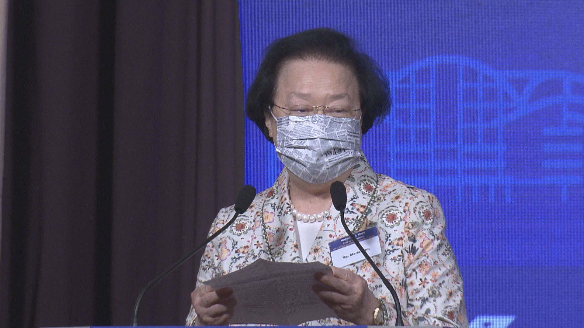 譚惠珠︰人大12月底開會料很快完成釋法　湯家驊：海外大律師出問題無從跟進