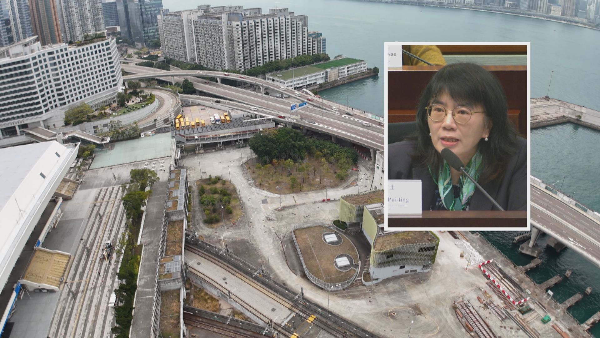 紅磡站海濱擬開放高層觀景平台　發展局：是否收費要視乎財務狀況