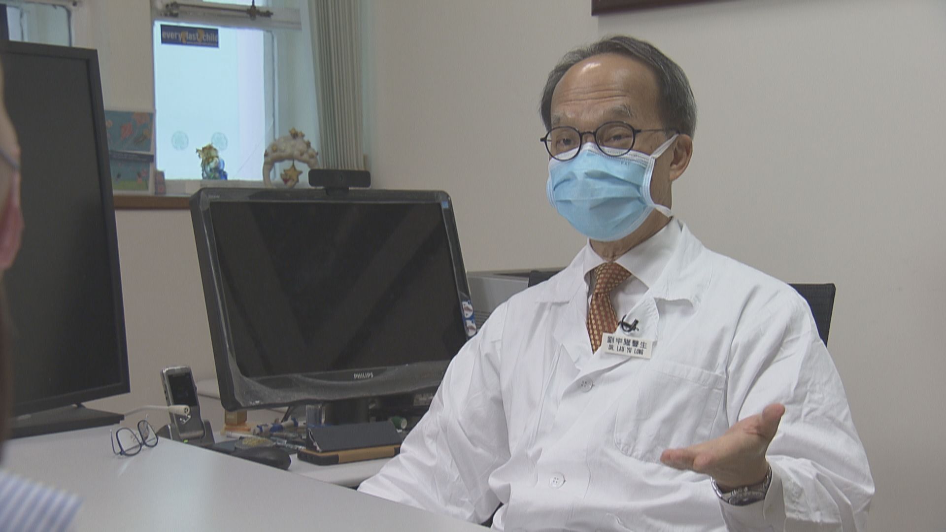 劉宇隆期望三歲以下幼童九月起接種首劑新冠疫苗