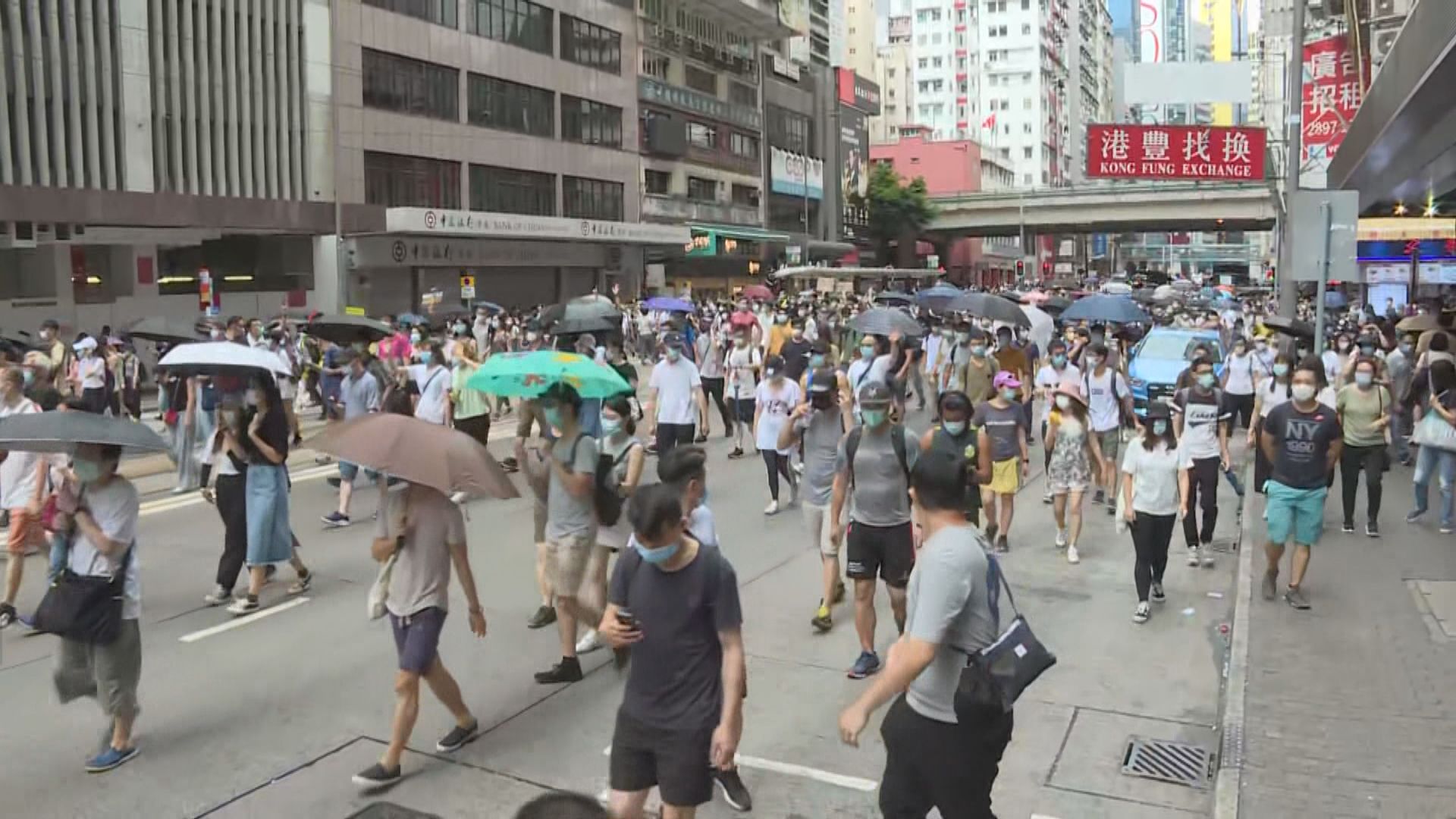 民陣：警方可施加遊行集會條件　毋須以禁蒙面法規管