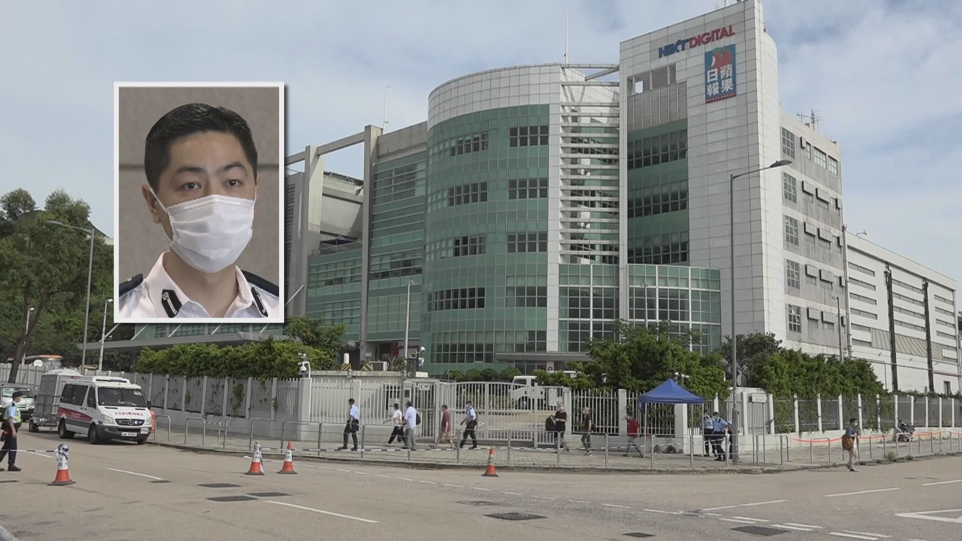 警察公共關係科：警方在搜查時全程都有展示手令