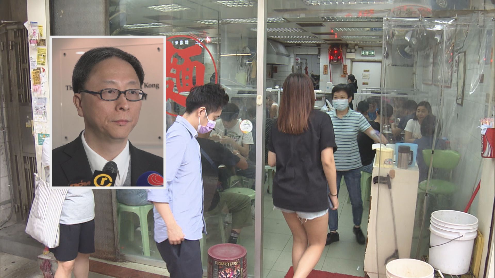 有建議快測陰性方可入除口罩處所　何栢良稱做法脫節