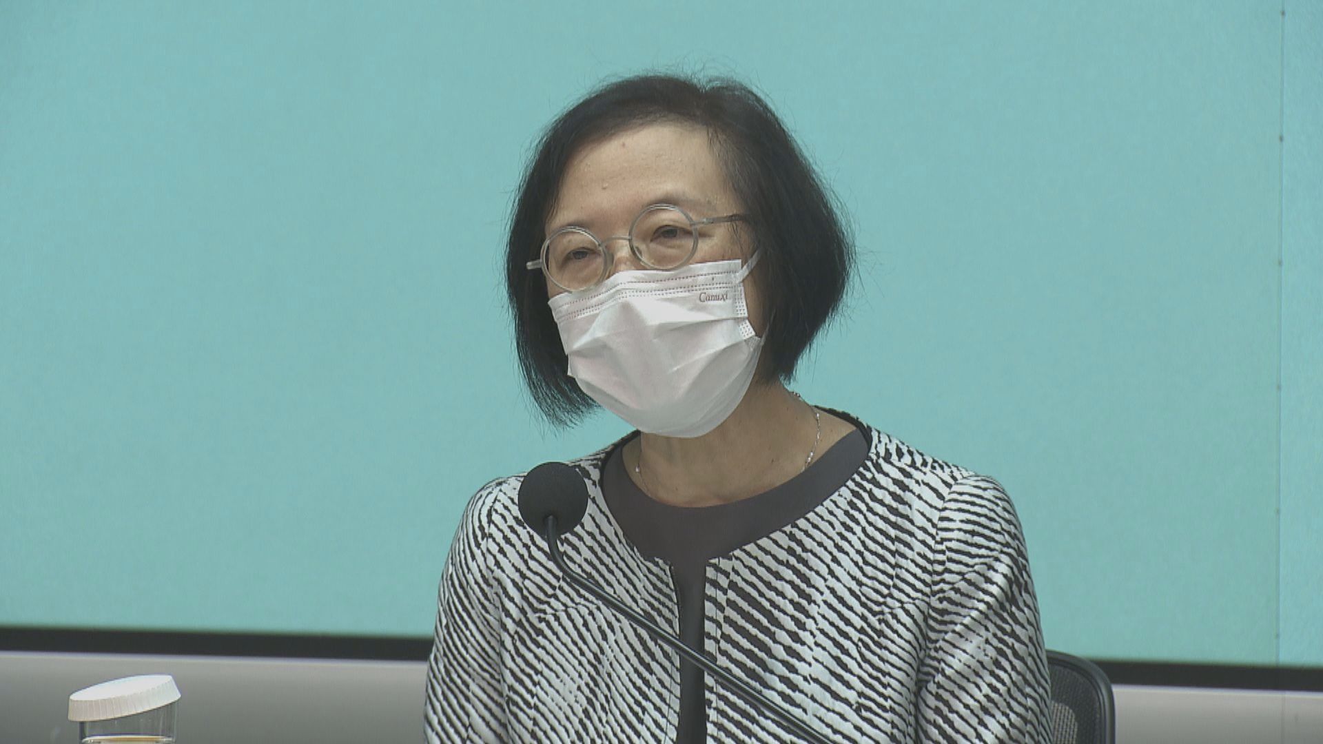 陳肇始未有直接回應是否仍有機會做全民強檢　只稱要看時機