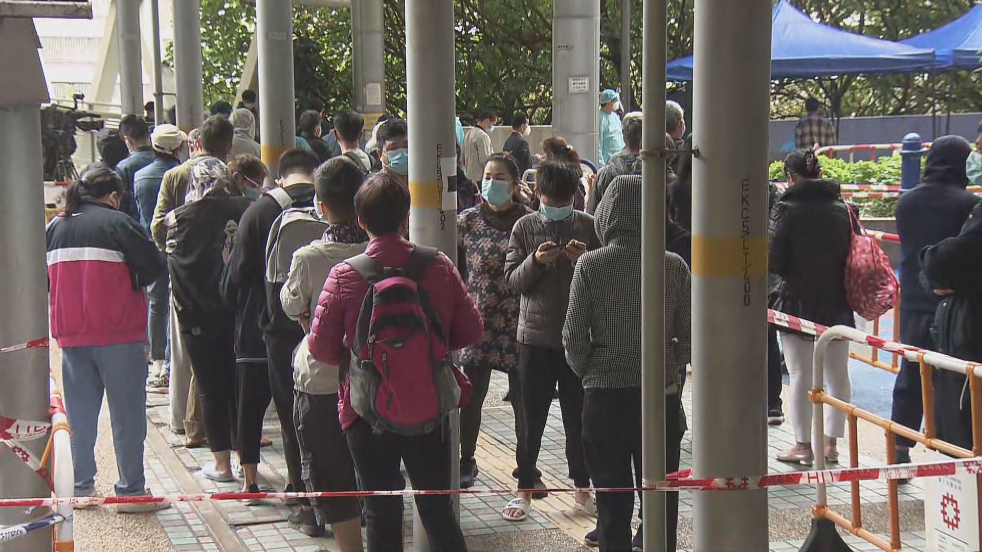 映葵樓採樣站承辦商指要待確診者送走　延遲開始檢測