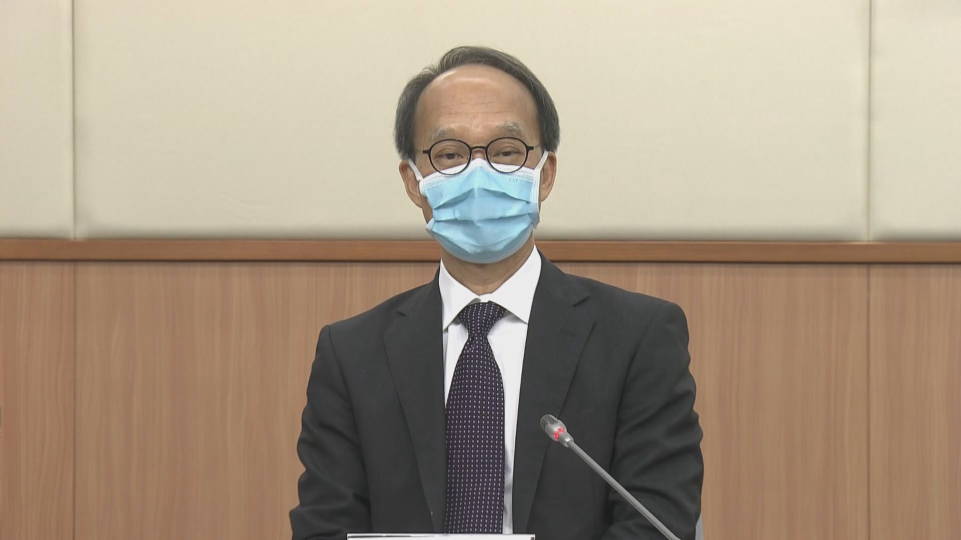 劉宇隆期望未來一至兩周開始接種第三針新冠疫苗