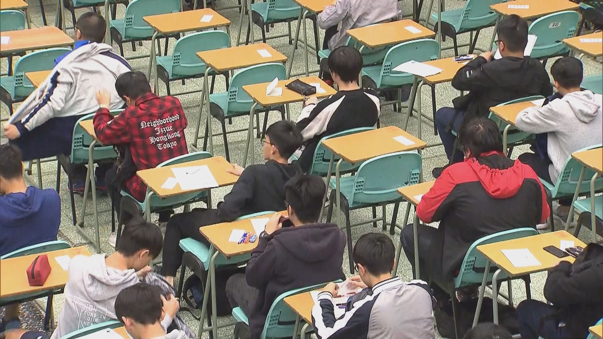 楊潤雄 : 倡校方盡早讓考生入試場分散人群