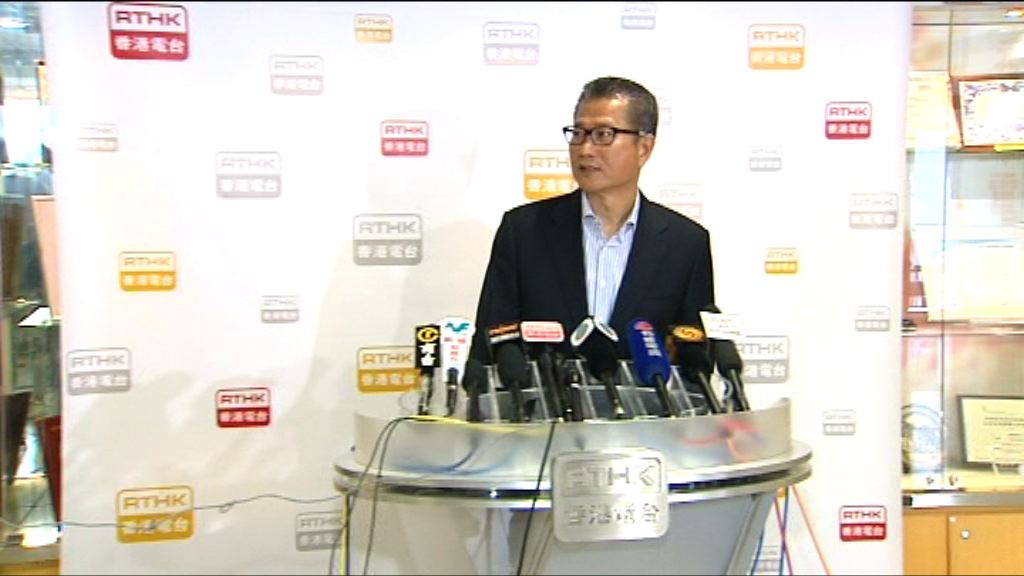 議員搶文件　陳茂波：有份參與報警決定