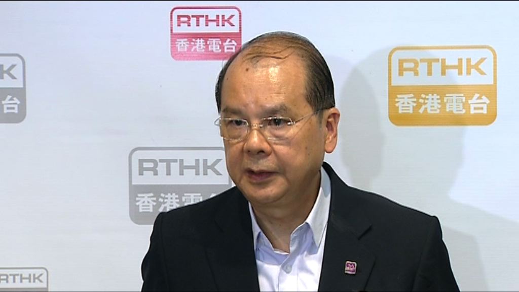 張建宗：覆核刑期案不影響政府與青年關係