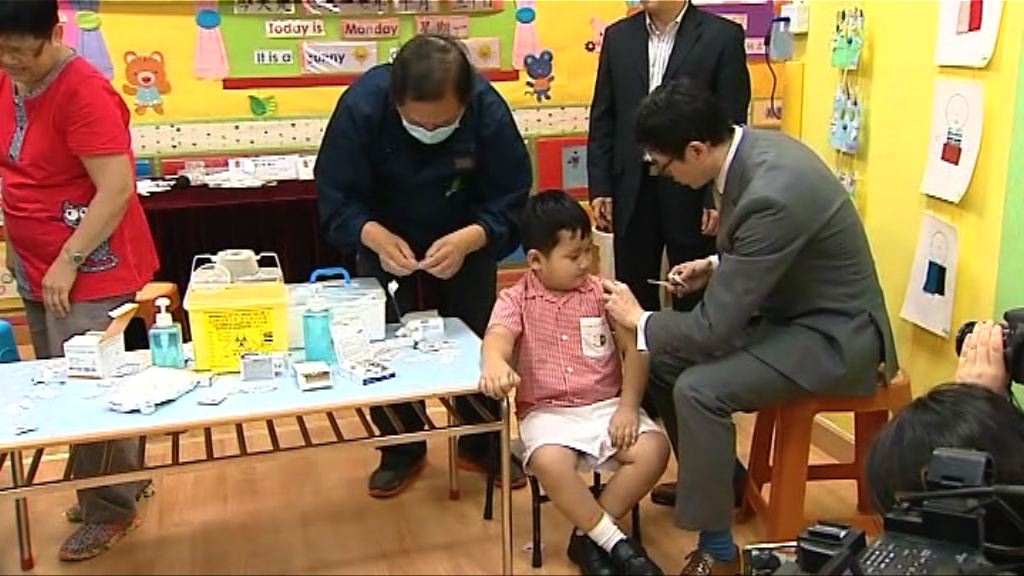 陳肇始：研究到校打針提高接種率