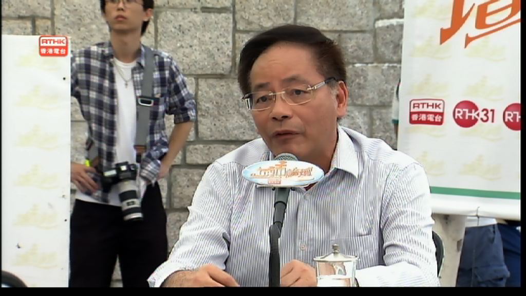 葉國謙：本台攝影師當日行爲在港屬阻差辦公