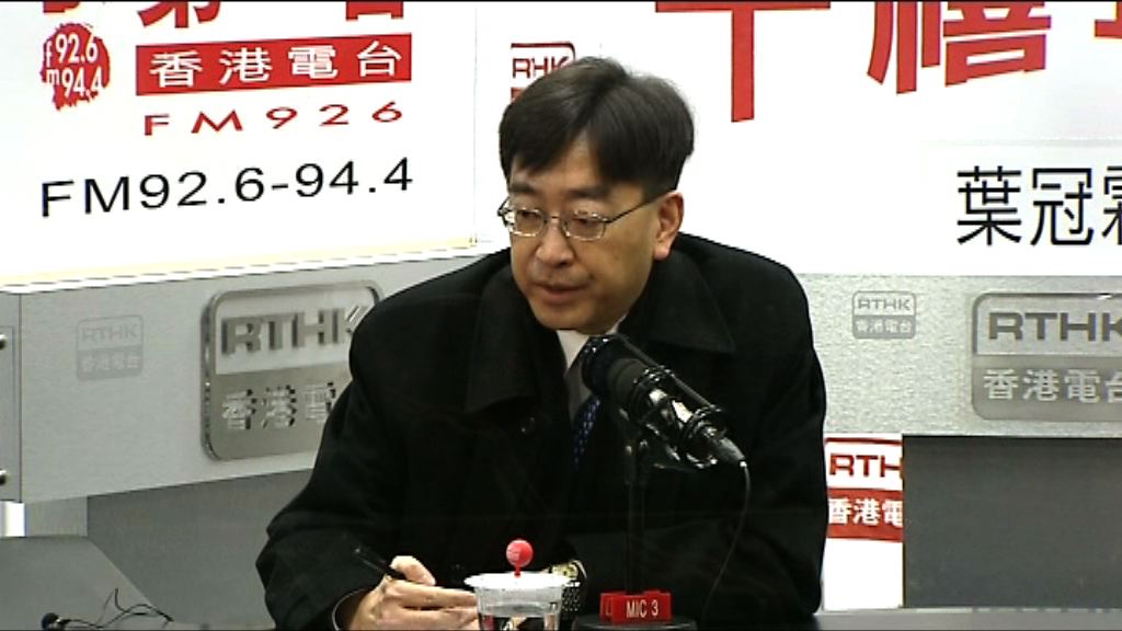 高永文：10年醫院發展藍圖改變機會不大