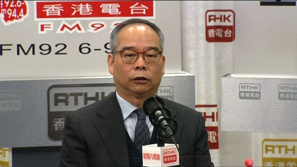 劉江華：撥發展權予西九考慮整體布局