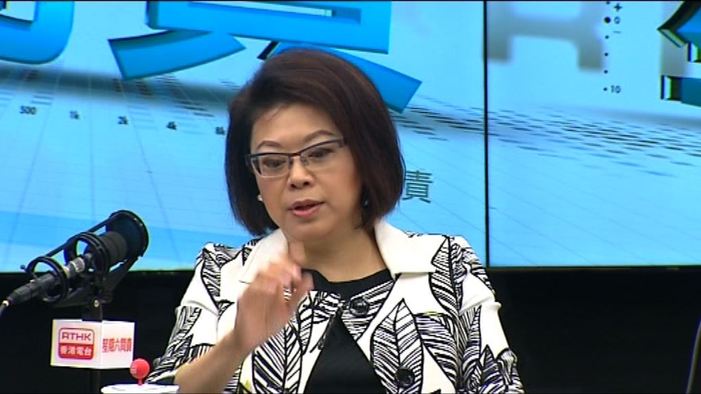 譚允芝：覆核衝入政總前地案刑期無可厚非