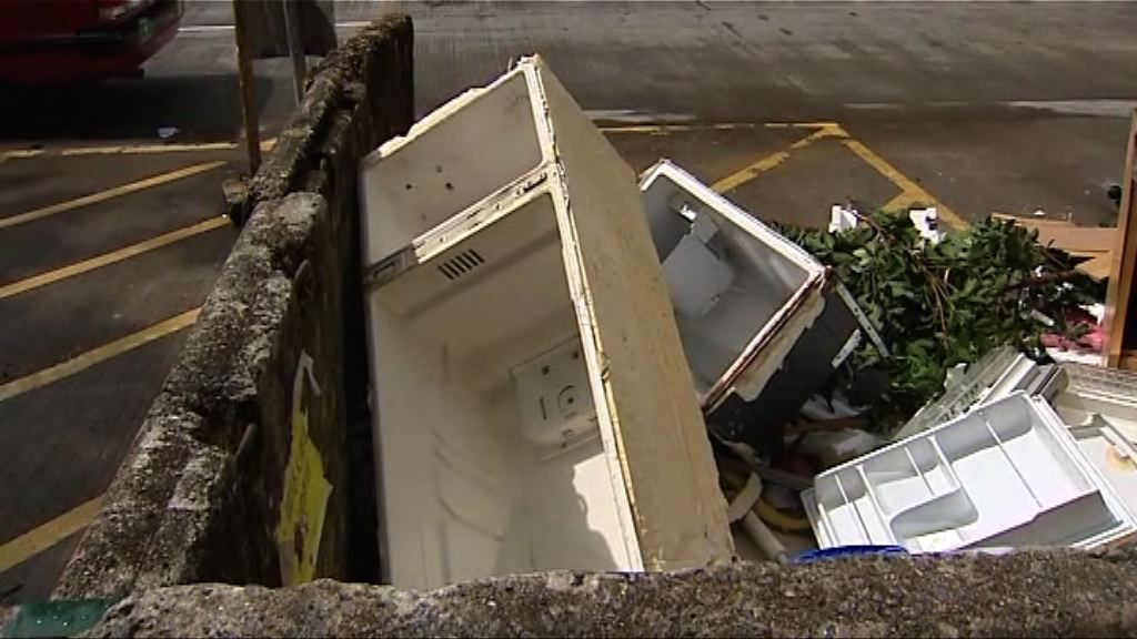 黃錦星：隨處廢置舊電器未有增加