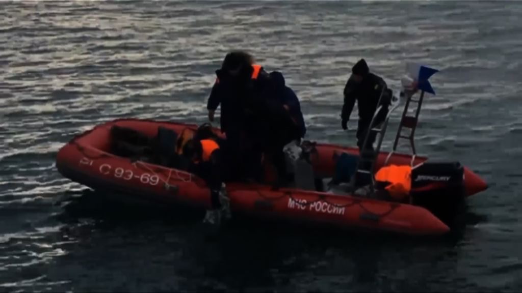 俄蛙人尋獲墜毀客機殘骸