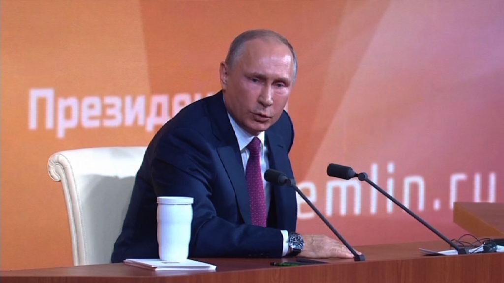 普京以獨立身分參加明年總統選舉