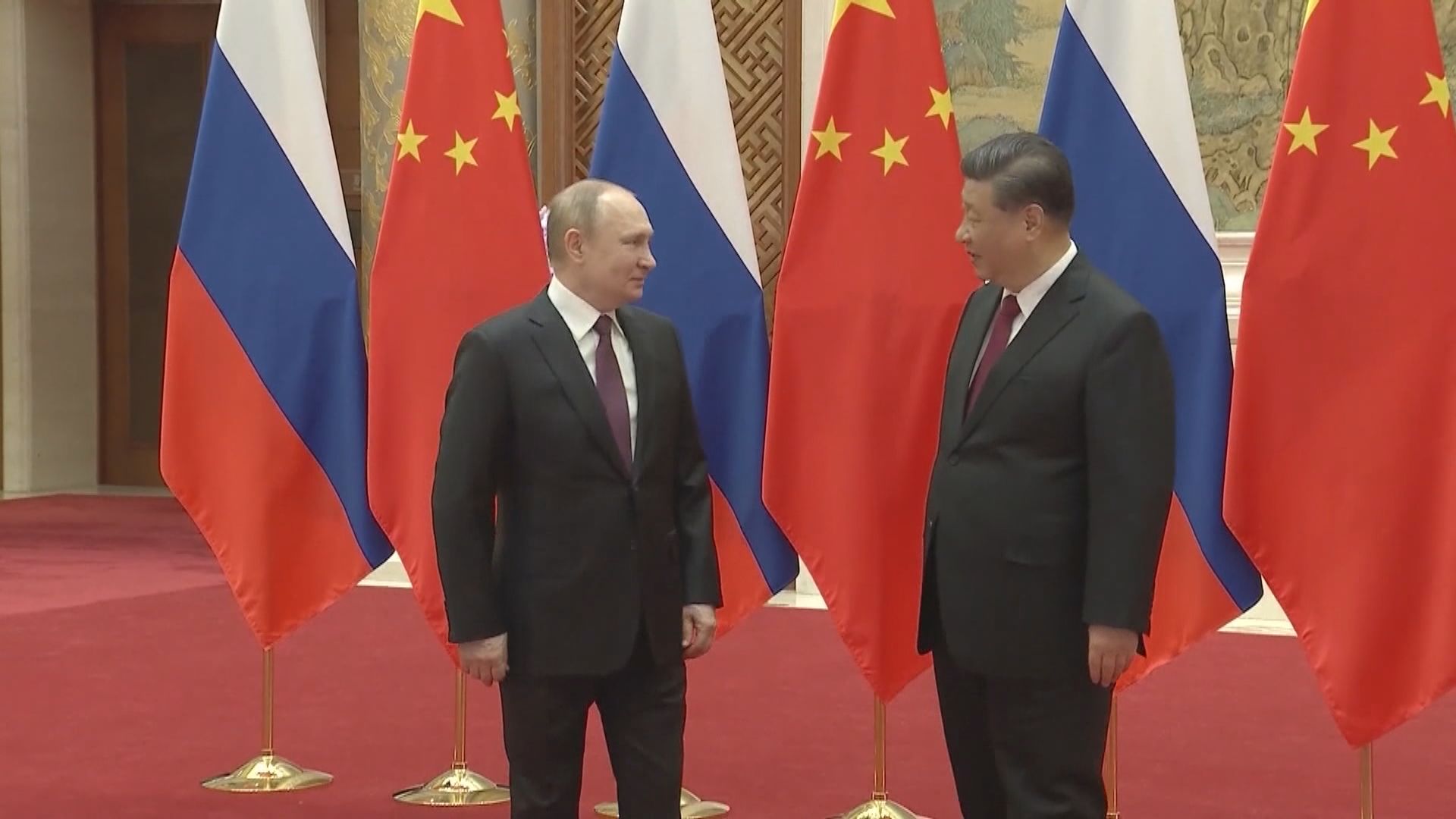 普京指俄中關係處於前所未有高水平