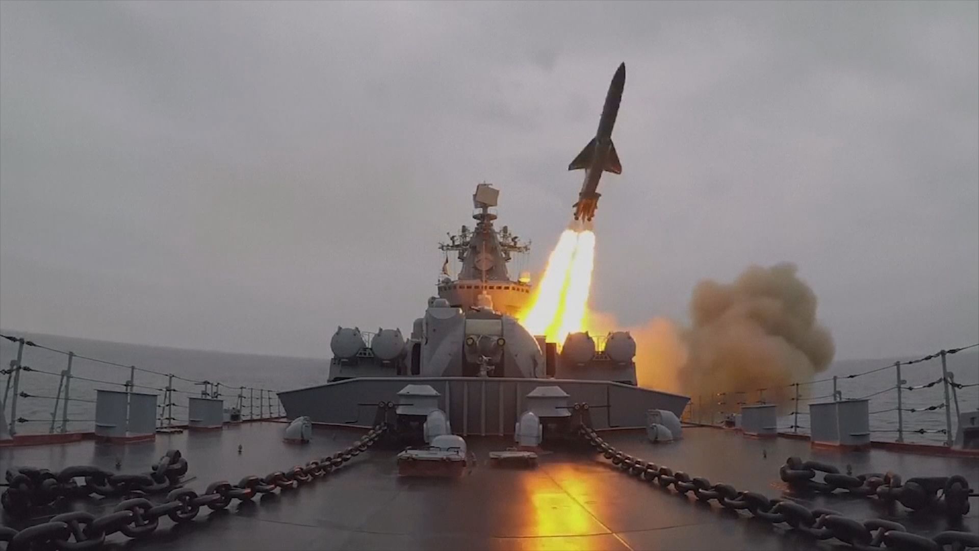 俄羅斯在地中海舉行軍事演習