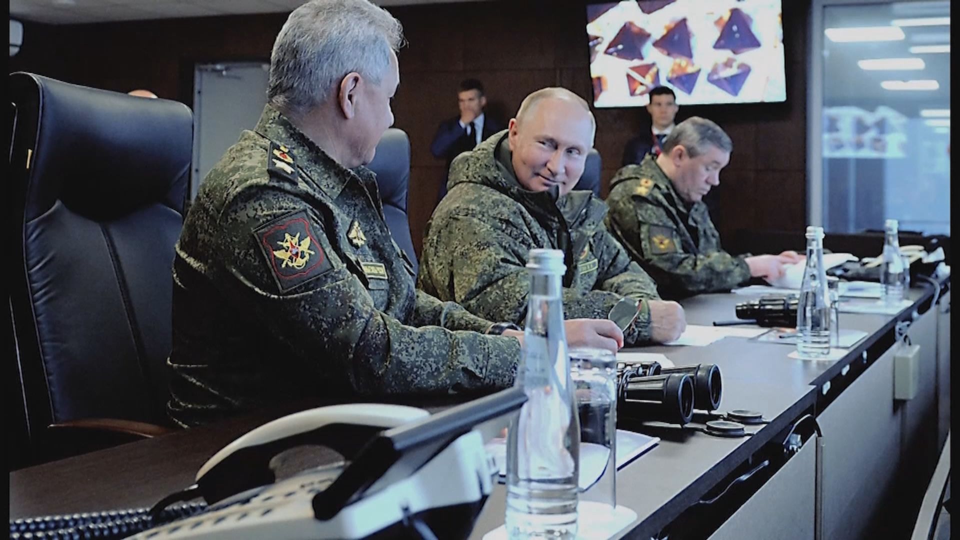 普京親身視察「東方-2022」軍事演習