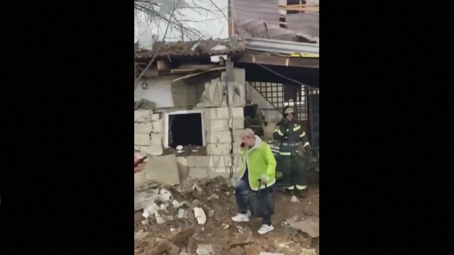 俄接近烏克蘭邊境發生爆炸　據報是俄軍擊落烏方無人機造成