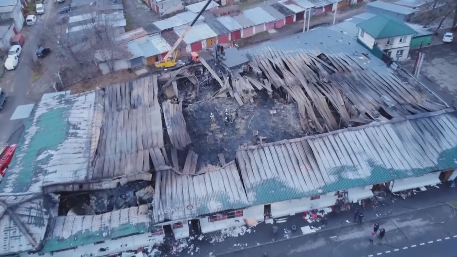 俄咖啡店大火增至13死9傷　警方拘捕兩人