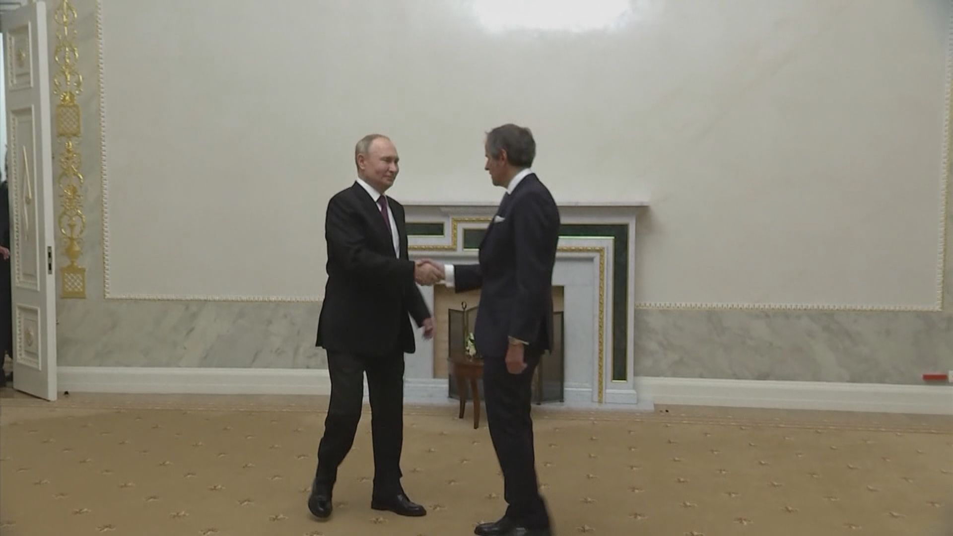 普京會見格羅西討論札波羅熱核電廠局勢