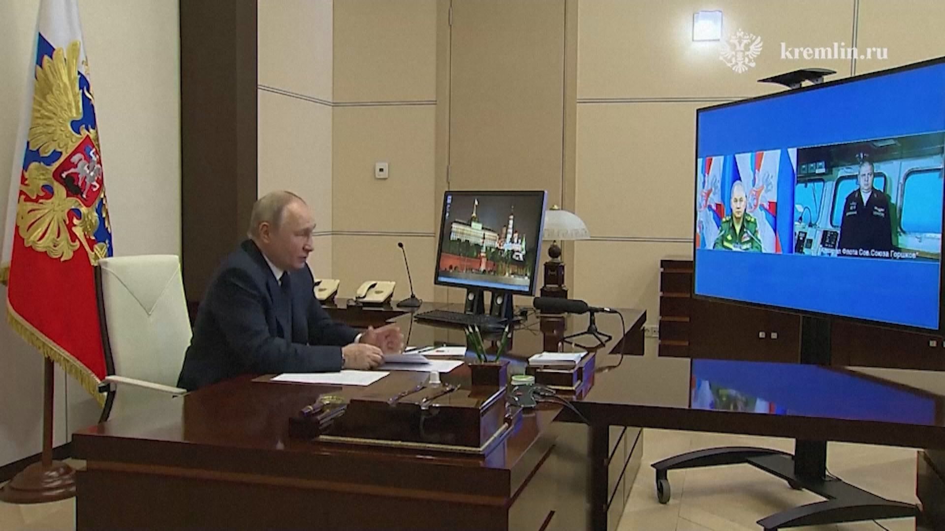 普京：「鋯石」高超音速導彈可維護國家安全