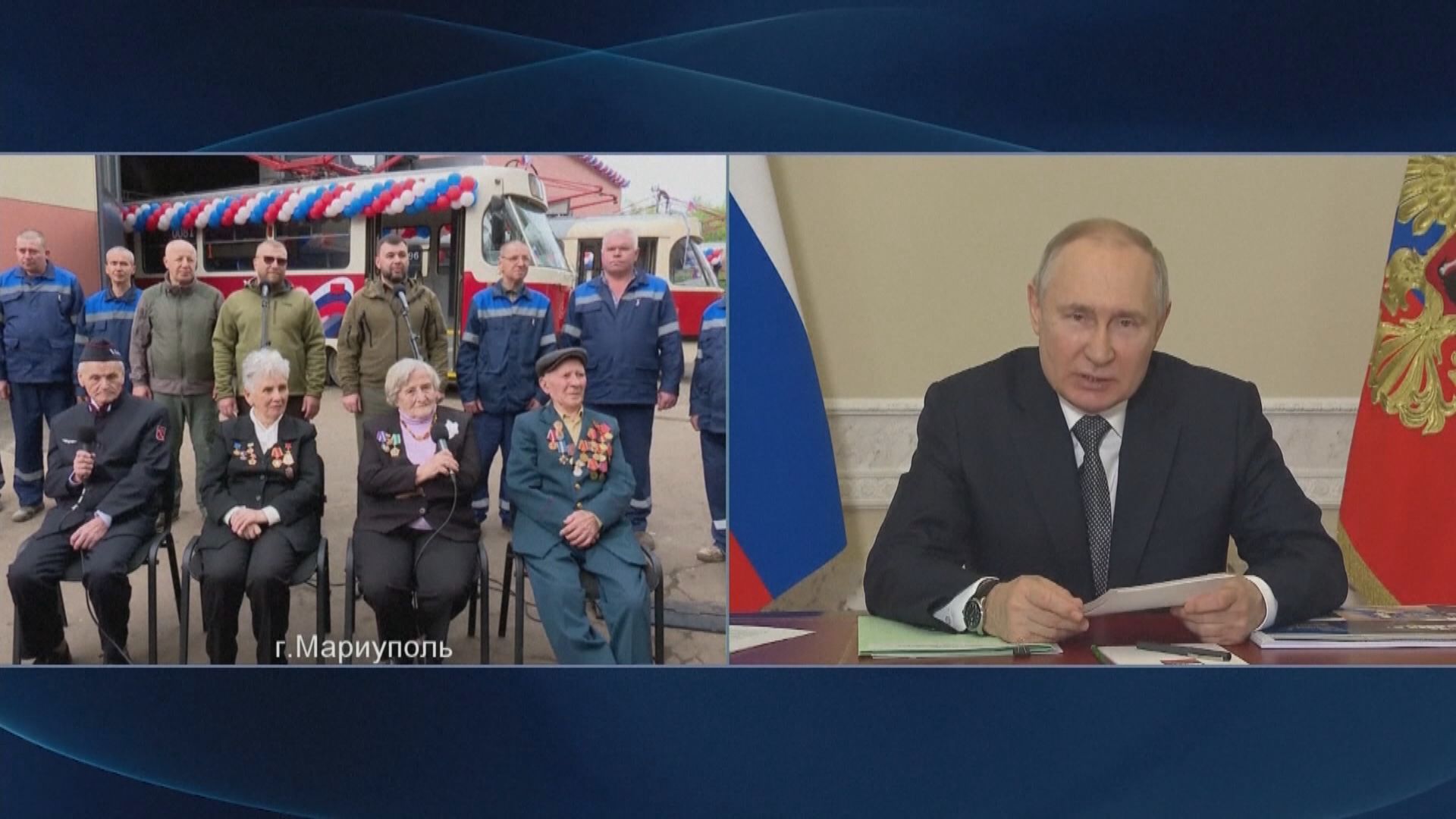 普京：爭取烏克蘭兼併地區居民生活回復正常