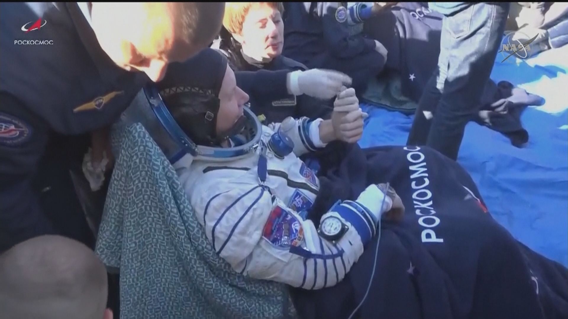 俄羅斯電影攝製隊完成十二日實景太空拍攝重返地球