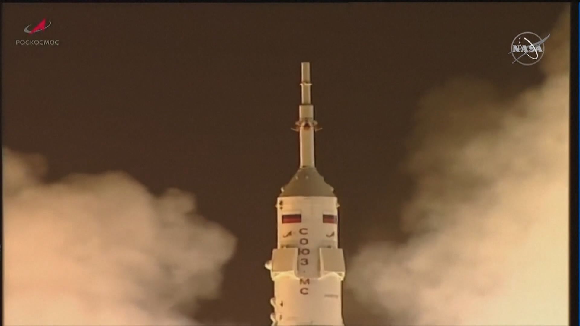 俄羅斯發射太空船　準備接載美俄太空人回地球