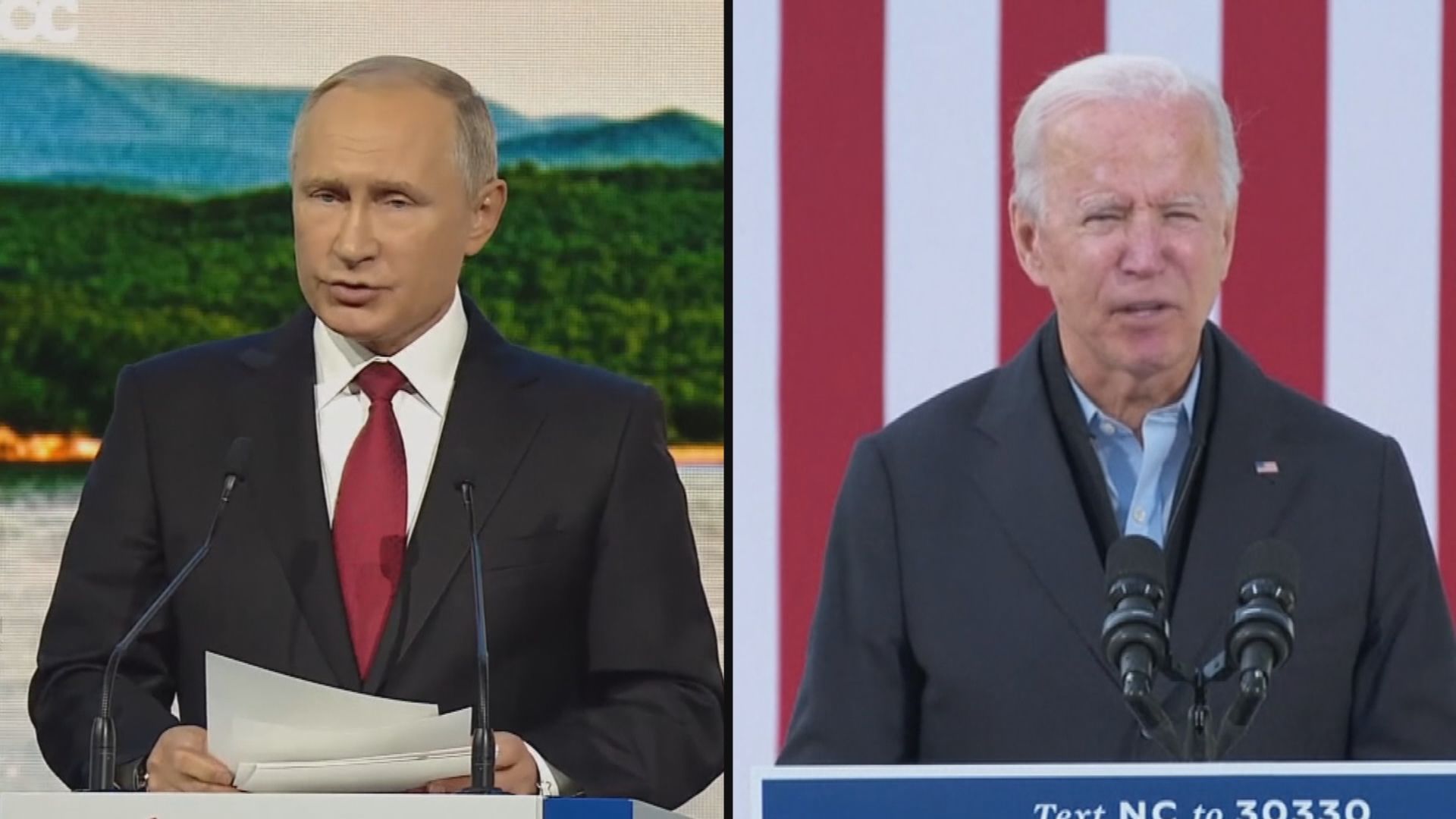 克里姆林宮表示普京與拜登年底前會再次會晤