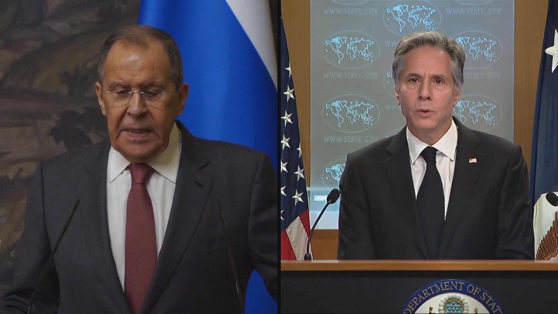 拉夫羅夫擬出席歐安組織會議 期間不會與布林肯會晤