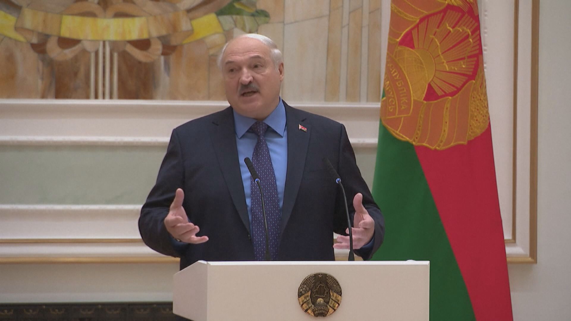 盧卡申科：普里戈任已抵達白俄