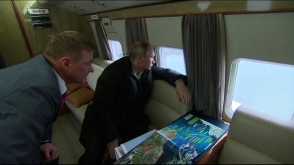 普京到克里米亞視察