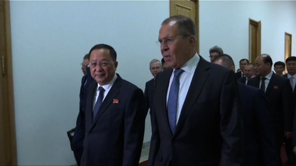 俄羅斯外長拉夫羅夫訪問北韓晤金正恩