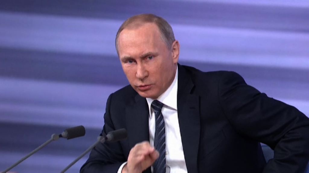 普京形容土耳其擊落戰機是敵對行為