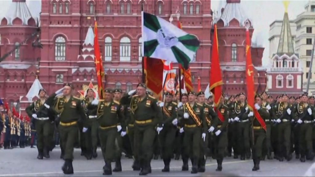 俄國為勝利日閱兵最後綵排