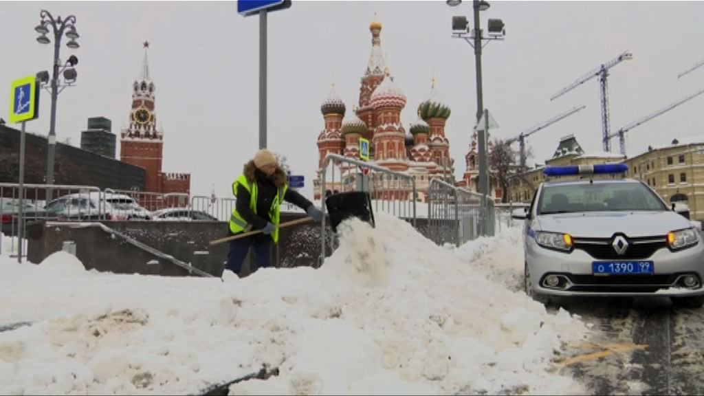 俄羅斯大雪陸空交通受影響