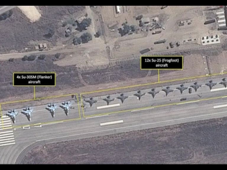 美官員：俄續增派戰機到敘利亞